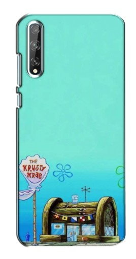 Силиконовый чехол с изображением «Krusty Krab» для Huawei P Smart S / Y8p (2020)