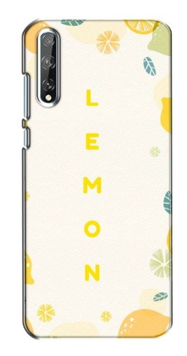 Чехол с картинкой «Lemon» для Huawei P Smart S / Y8p (2020)