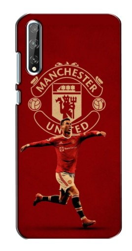 Силиконовый чехол с изображением «Ronaldo в МЮ» для Huawei P Smart S / Y8p (2020)