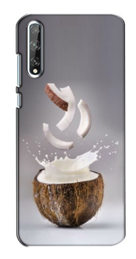 Чехол с печатью «Стакан кокоса»  для Huawei P Smart S / Y8p (2020)