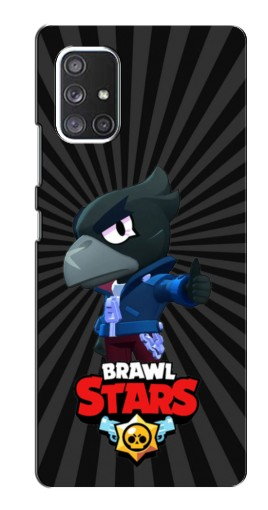 Чехол с печатью «Crow Brawl Stars»  для Samsung Galaxy A52