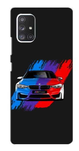 Чехол с картинкой «Красочный BMW» для Samsung Galaxy A52