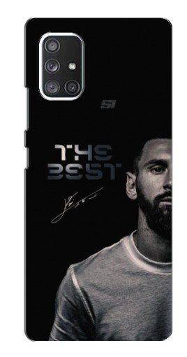 Чехол с печатью «The Best Messi»  для Samsung Galaxy A72