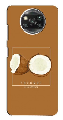 Чехол с печатью «Coconut»  для Xiaomi Poco X3