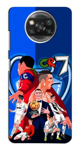 Чехол с картинкой «CR7» для Xiaomi Poco X3