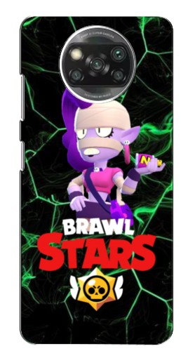 Чехол с печатью «Emz Brawl Stars»  для Xiaomi Poco X3