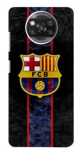 Чехол с картинкой «FCB» для Xiaomi Poco X3