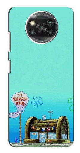 Чехол с печатью «Krusty Krab»  для Xiaomi Poco X3