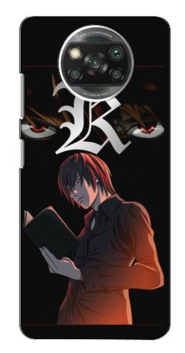 Чехол с печатью «Лайт Ягами Death Note»  для Xiaomi Poco X3