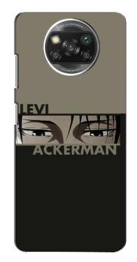 Силиконовый чехол с изображением «Levi Anime» для Xiaomi Poco X3