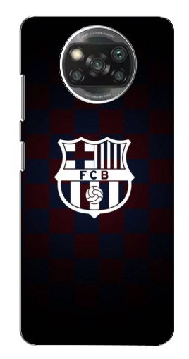 Чехол с принтом «Лого FCB» для Xiaomi Poco X3