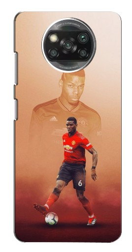 Чехол с печатью «Pogba с Манчестера»  для Xiaomi Poco X3