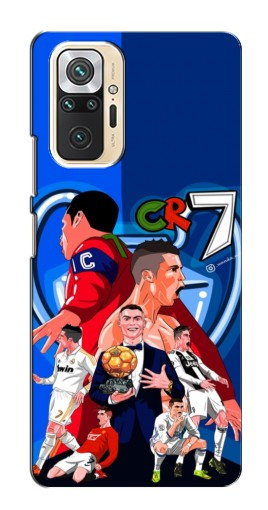 Силиконовый чехол с изображением «CR7» для Xiaomi Redmi Note 10