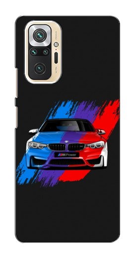 Чехол с принтом «Красочный BMW» для Xiaomi Redmi Note 10