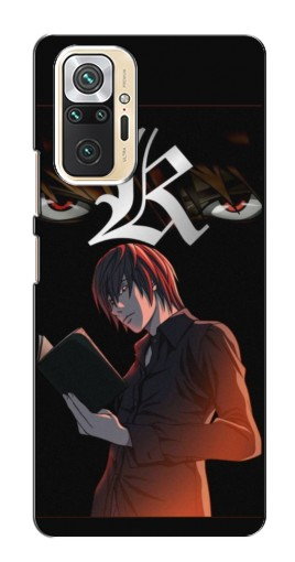 Силиконовый чехол с изображением «Лайт Ягами Death Note» для Xiaomi Redmi Note 10