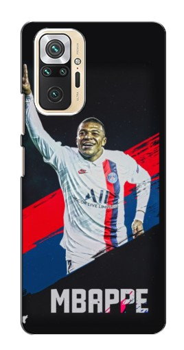 Чехол с картинкой «Mbappe в ПСЖ» для Xiaomi Redmi Note 10