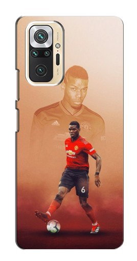 Чехол с картинкой «Pogba с Манчестера» для Xiaomi Redmi Note 10