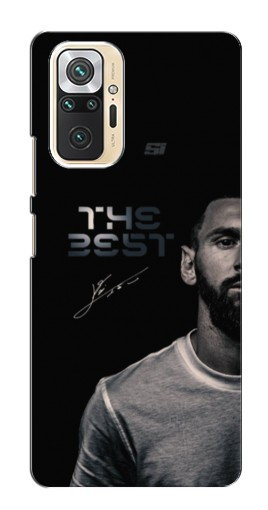 Чехол с принтом «The Best Messi» для Xiaomi Redmi Note 10