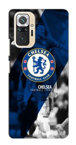 Силиконовый чехол с изображением «Club Chelsea» для Xiaomi Redmi Note 10 Pro