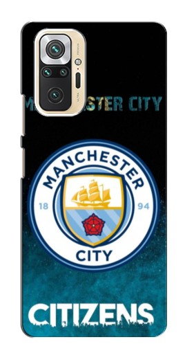 Силиконовый чехол с изображением «Man City Zens» для Xiaomi Redmi Note 10 Pro