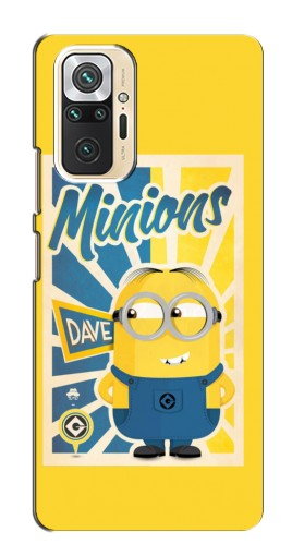 Чехол с принтом «Minions» для Xiaomi Redmi Note 10 Pro