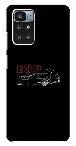 Силиконовый чехол с изображением «BMW E36» для Xiaomi Redmi 10