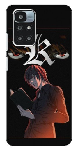 Чехол с принтом «Лайт Ягами Death Note» для Xiaomi Redmi 10