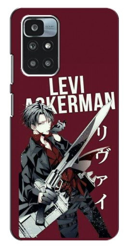 Чехол с картинкой «levi Ackerman» для Xiaomi Redmi 10