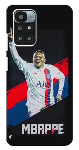 Чехол с принтом «Mbappe в ПСЖ» для Xiaomi Redmi 10