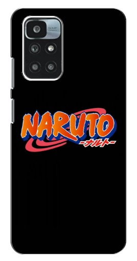 Чехол с картинкой «Надпись Naruto» для Xiaomi Redmi 10