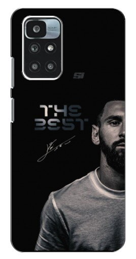 Силиконовый чехол с изображением «The Best Messi» для Xiaomi Redmi 10