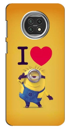 Чехол с картинкой «I Love Minion» для Xiaomi Redmi 10A