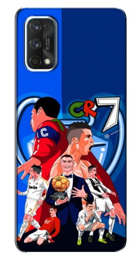 Силиконовый чехол с изображением «CR7» для Realme 7 Pro