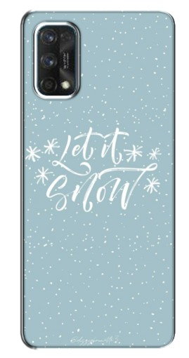 Чехол с печатью «Let it Snow»  для Realme 7 Pro