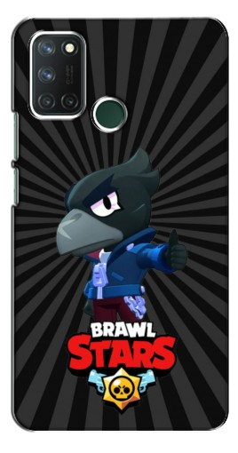 Силиконовый чехол с изображением «Crow Brawl Stars» для Realme 7i