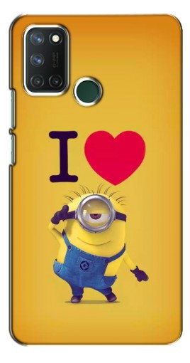 Чехол с печатью «I Love Minion»  для Realme 7i