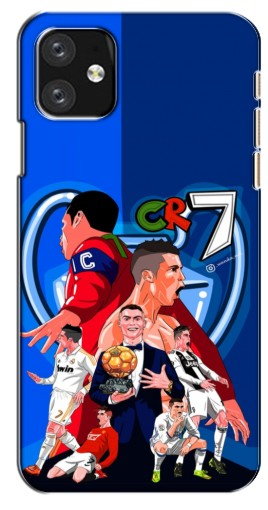 Чехол с печатью «CR7»  для iPhone 12 mini