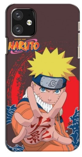 Силиконовый чехол с изображением «Naruto атакует» для iPhone 12 mini