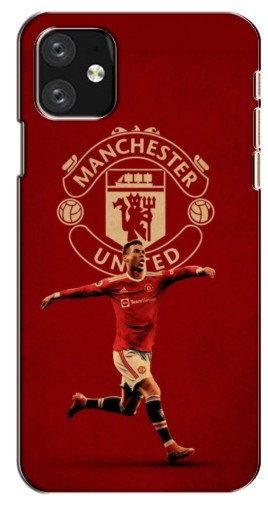 Силиконовый чехол с изображением «Ronaldo в МЮ» для iPhone 12 mini