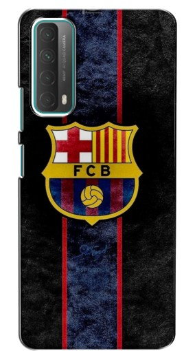 Силиконовый чехол с изображением «FCB» для Huawei P Smart 2021