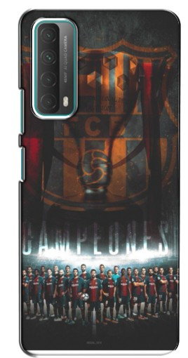 Силиконовый чехол с изображением «FCB Campeones» для Huawei P Smart 2021