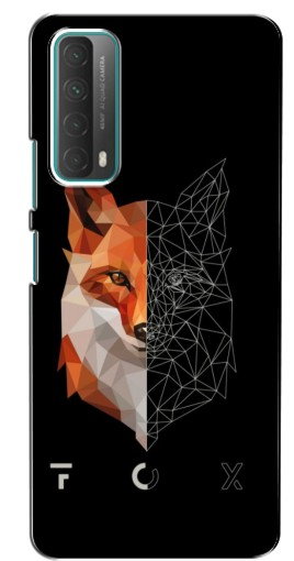 Чехол с принтом «Fox» для Huawei P Smart 2021