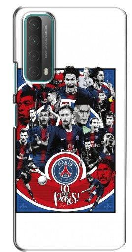 Чехол с картинкой «Команда PSG» для Huawei P Smart 2021