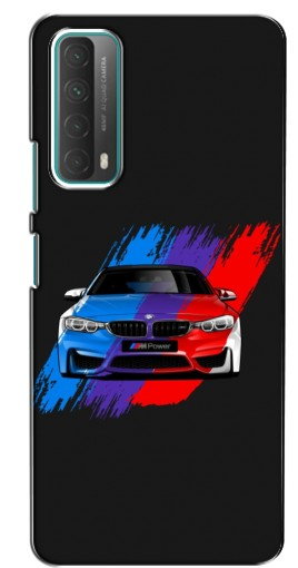 Чехол с принтом «Красочный BMW» для Huawei P Smart 2021