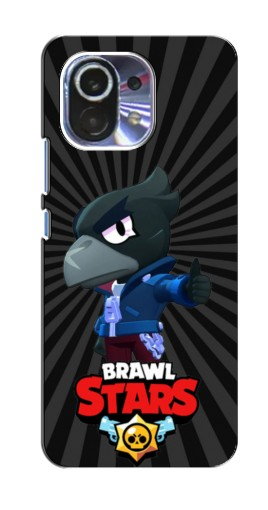 Силиконовый чехол с изображением «Crow Brawl Stars» для Xiaomi Mi 11