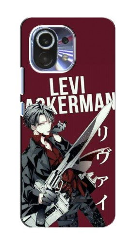 Силиконовый чехол с изображением «levi Ackerman» для Xiaomi Mi 11