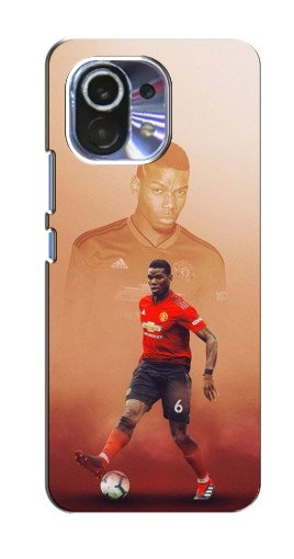 Силиконовый чехол с изображением «Pogba с Манчестера» для Xiaomi Mi 11