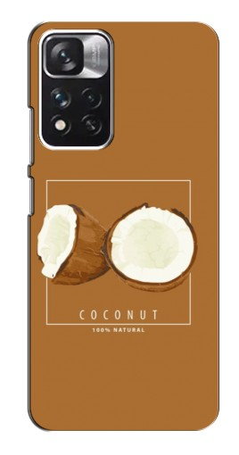 Силиконовый чехол с изображением «Coconut» для Xiaomi Redmi Note 11