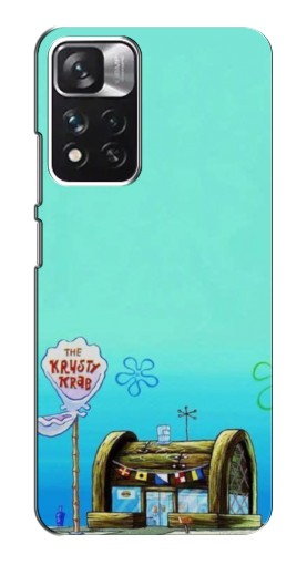 Чехол с печатью «Krusty Krab»  для Xiaomi Redmi Note 11