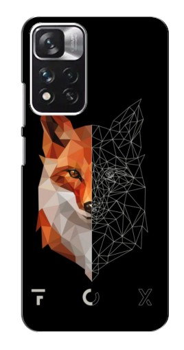 Чехол с картинкой «Fox» для Xiaomi Redmi Note 11 Pro